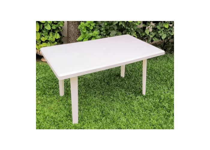 Mesa plastica rectangular delhi