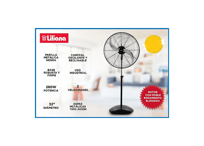 Ventilador industrial liliana 32