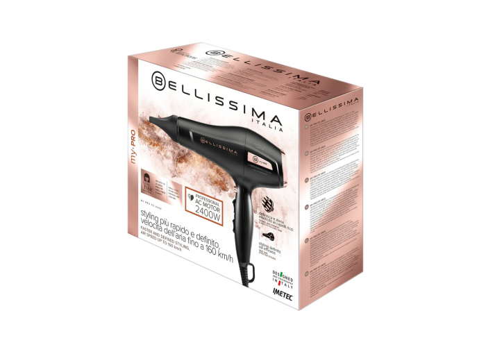 Secador de cabello profesional bellisima n9252 (11823)