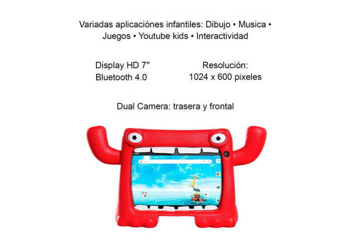 Tablet mymo max roja 7