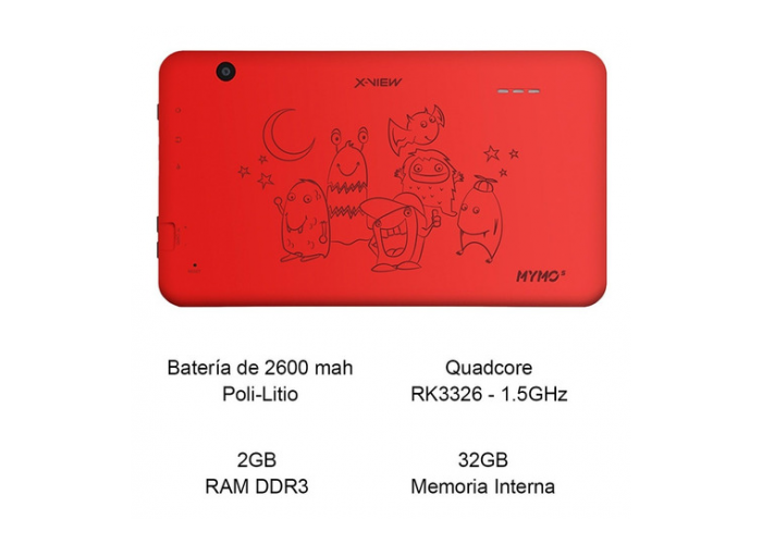 Tablet mymo max roja 7