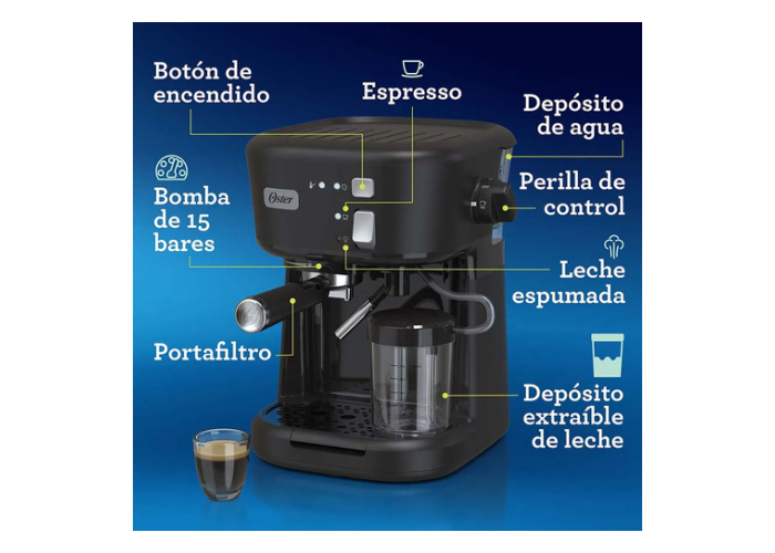 Cafetera express oster em5501b