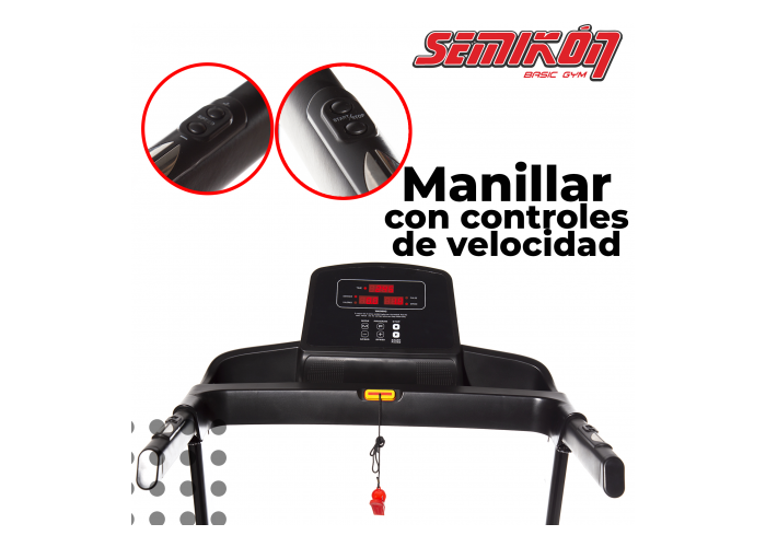 Cinta de caminar semikon te-006d/2ha motor 1.5hp