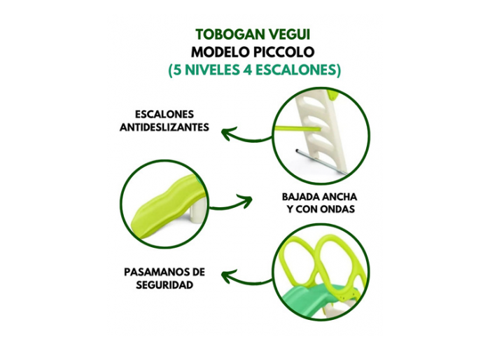 Tobogan vegui colosso 200x46x130