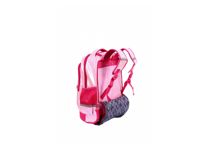 Mochila c/carro 1 div 6448a rosa