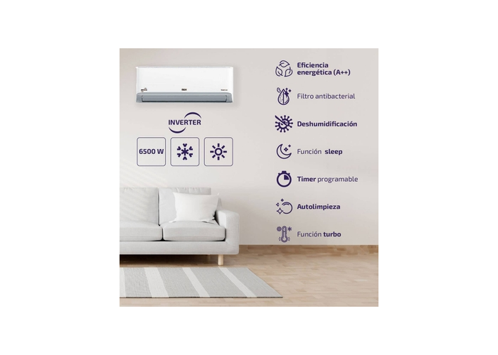 Aire ac 5600 bgh inverter bsi65wcgt