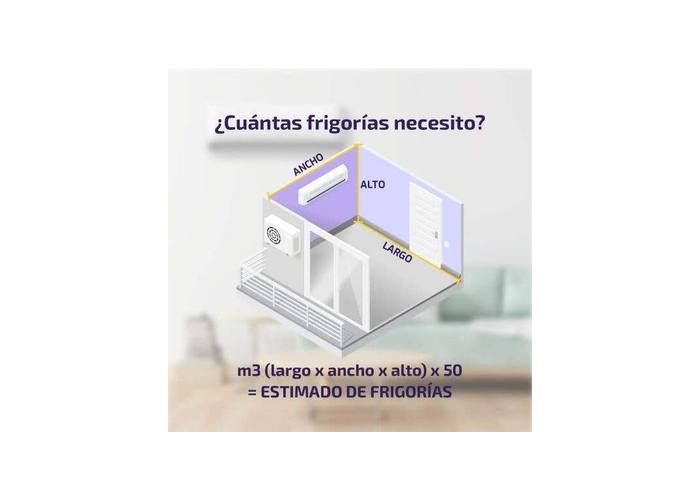 Aire ac 5600 bgh inverter bsi65wcgt