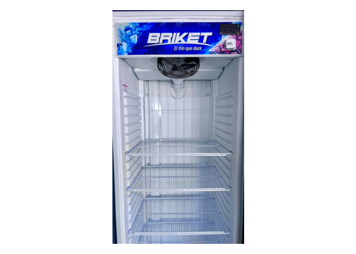 Exhibidora de congelados briket evbt4300