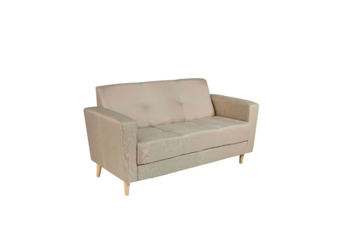 Sillon 3 c adm chenille beige