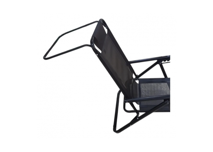 Reposera playera black descansar 80052