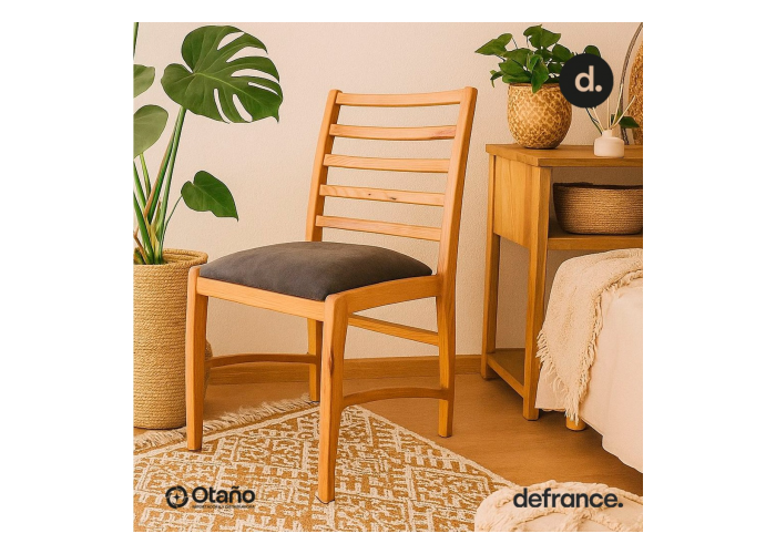 Silla serena miel tap ch-gris