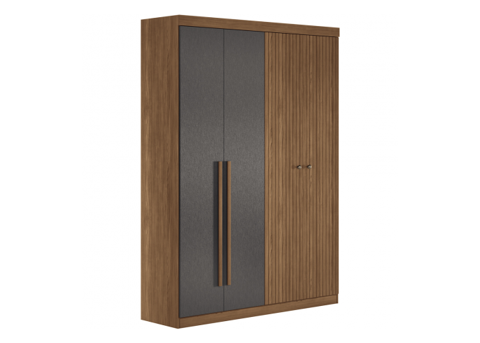 Ropero buruti 4 puertas c/espejo (al 2.20 x an 1.55 x pr 46.3)