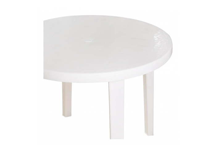 Mesa redonda plastica valencia 90 cm