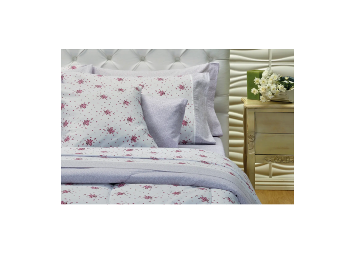 Jgo. de sabanas danubio estamp. 1 1/2 cotton bliss