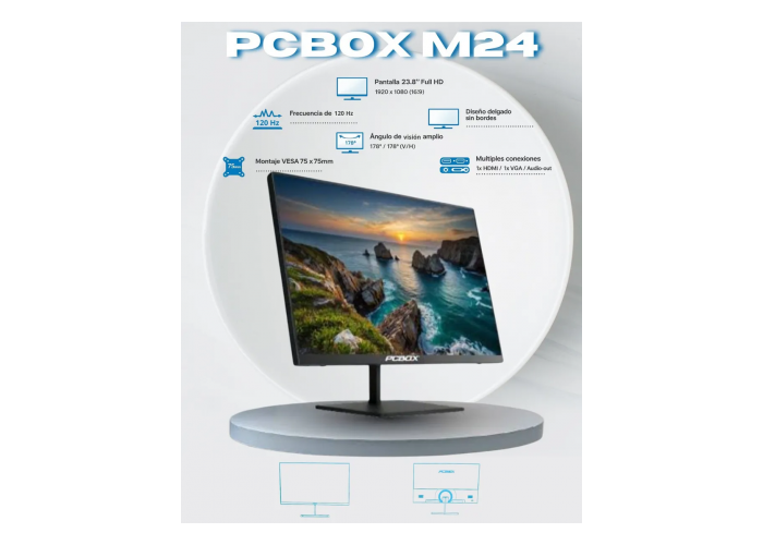 Monitor pc box m24 23.8