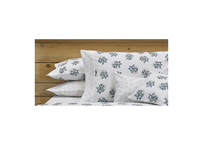 Jgo de sabanas nautica estampada full percal (140*x1.90x30)