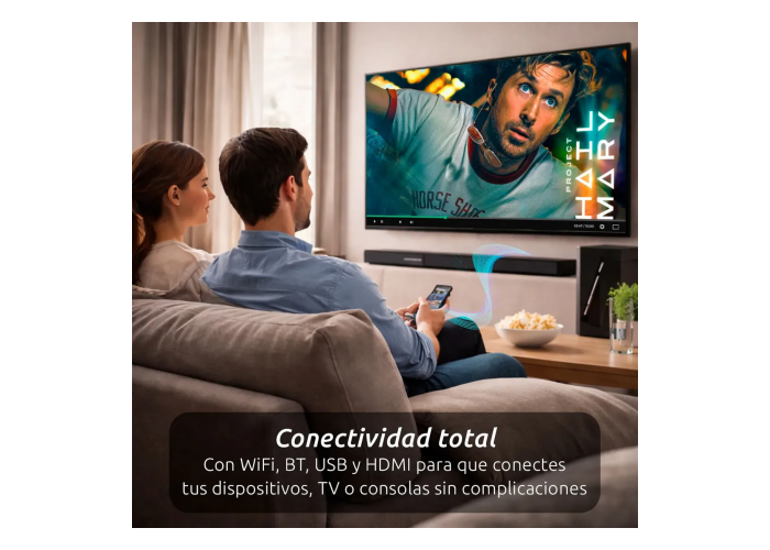 Barra de sonido airbender 120w ab9