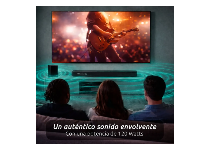Barra de sonido airbender 120w ab9