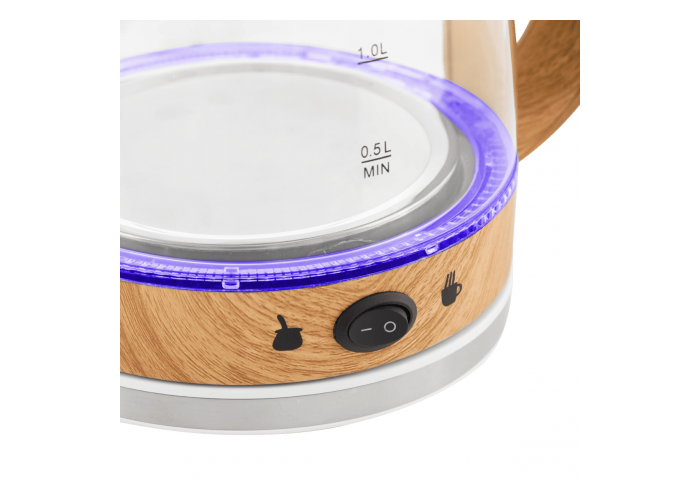 Pava mate kamjihome madera-vidrio (kjh-pe15001m)