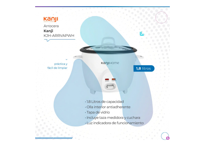 Arrocera kanjihome blanca (kjharrvapwh)