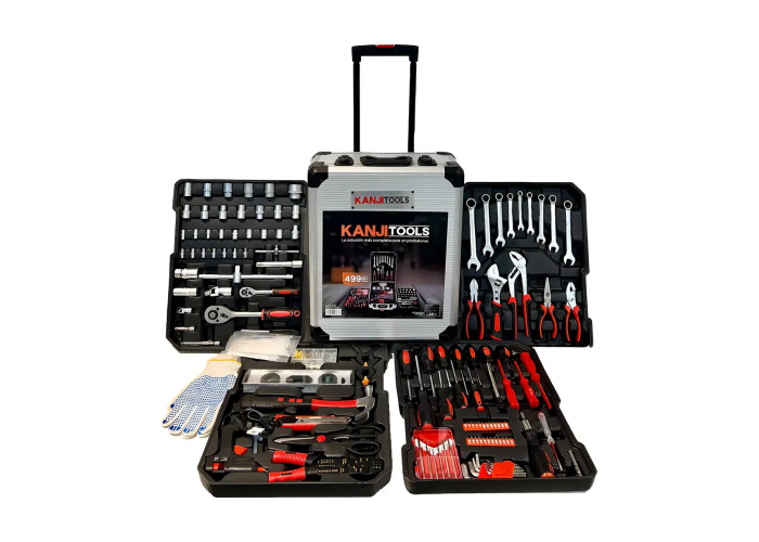 Kit herramientas kanji tools c/ valija 499 en 1