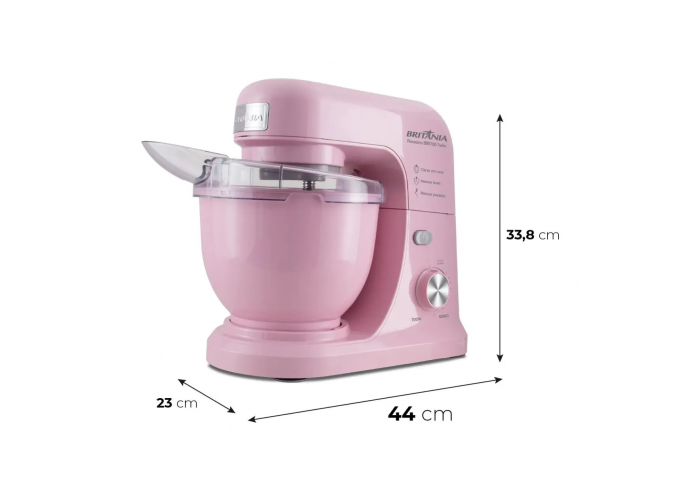 Batidora planetaria britania bbp700v rosa