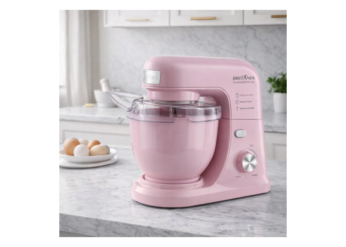 Batidora planetaria britania bbp700v rosa