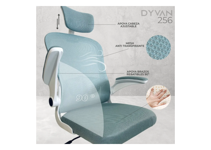 Sillon oficina blanco sg