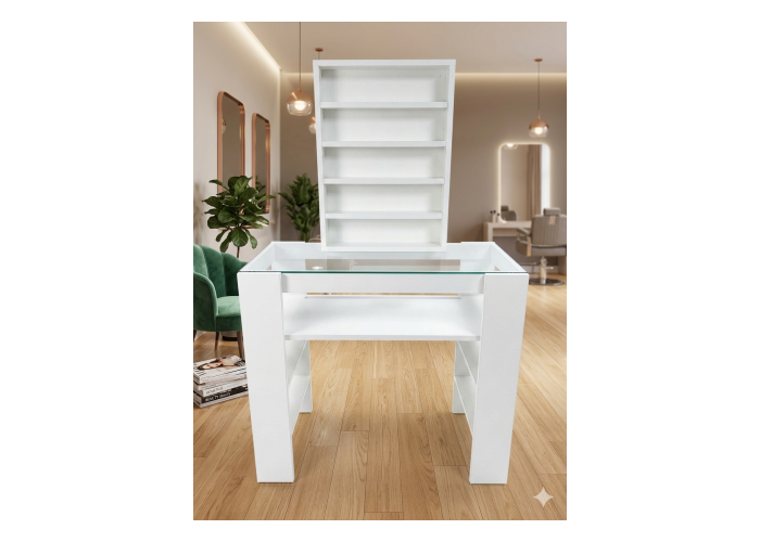 Mesa de manicuria escritorio con esmaltero (367)