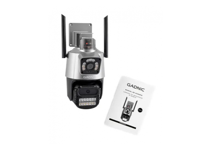 Camara de seguridad p2p00053 gadnic c/sirena ext
