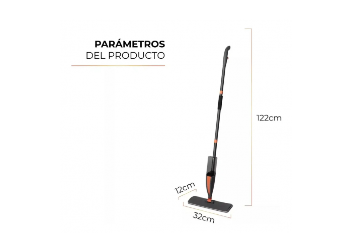 Trapeador de piso con rociador ob-lt