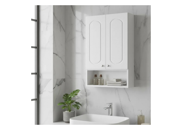 Alacena/botiquin 45cm c/estante bco (8823)