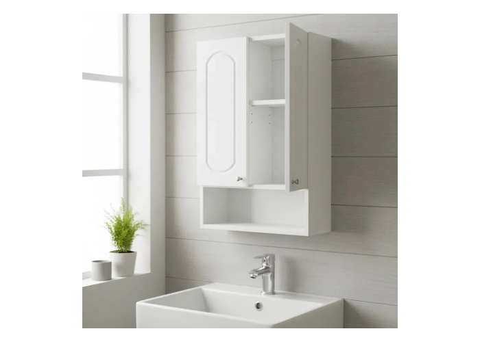 Alacena/botiquin 45cm c/estante bco (8823)