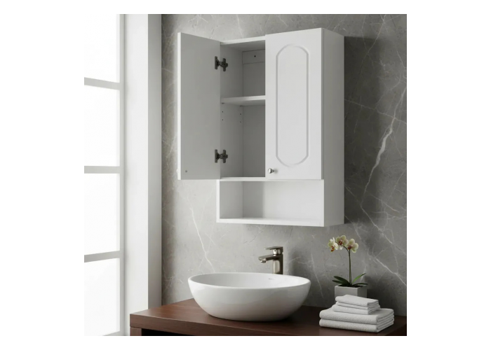 Alacena/botiquin 45cm c/estante bco (8823)