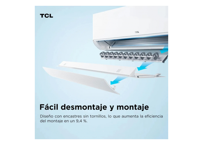 Aire ac tcl 6400w taca inverter f/c (4676)