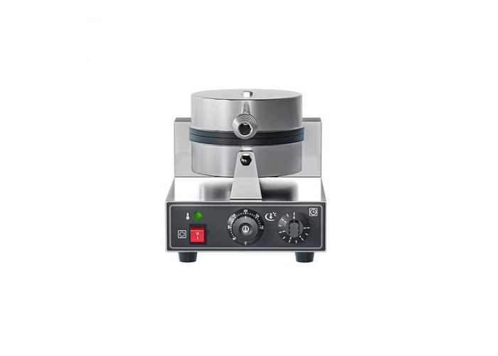 Waflera electrica simple redonda