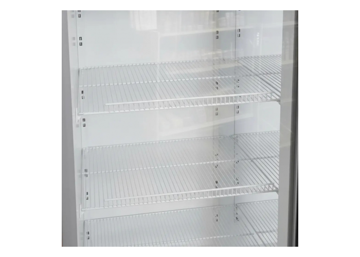 Exhibidora vert. doble puerta frider premium 940 lts