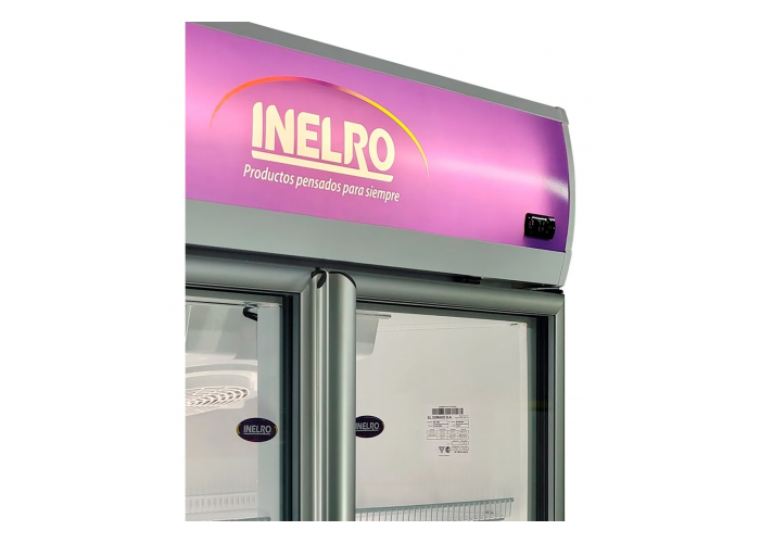 Exhibidora inelro doble puerta mt-980  980lts