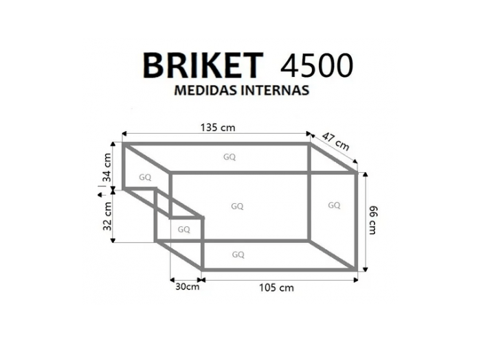 Freezer briket eh 4500 dual 400lts