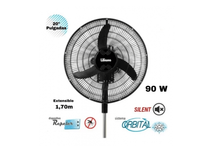 Ventilador de pie liliana vprn20 20