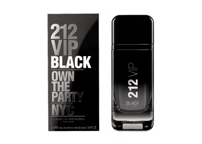 Perfume carolina herrera 212 vip black x 50 ml